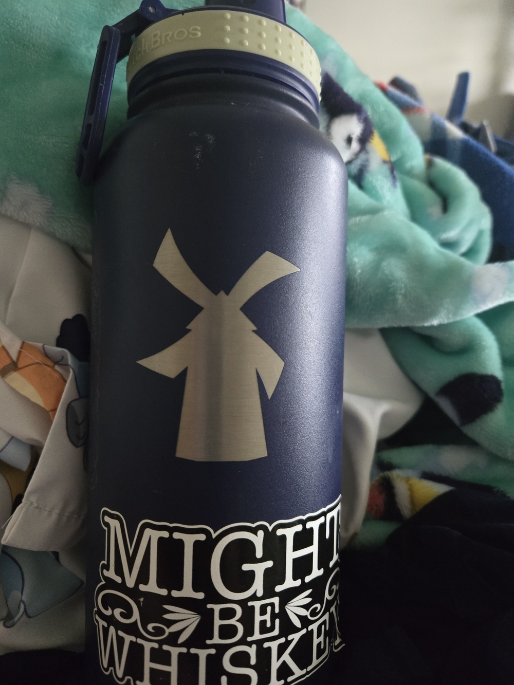 Dutch Brothers Purple Stainless Water Bottle OG
